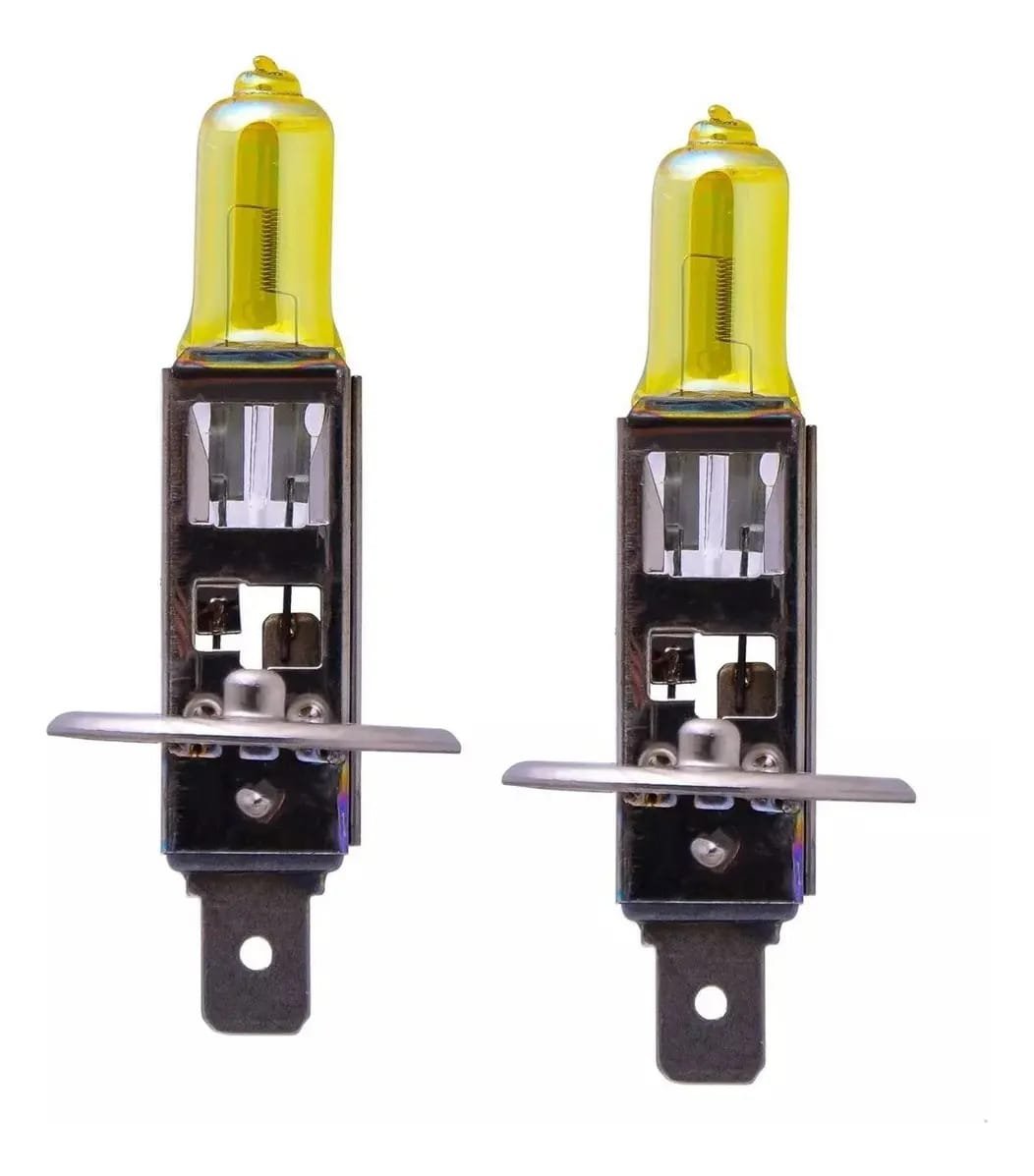 Lamparas H1 2800 K Amarillo Efecto Solar 55w 12v Blister X2