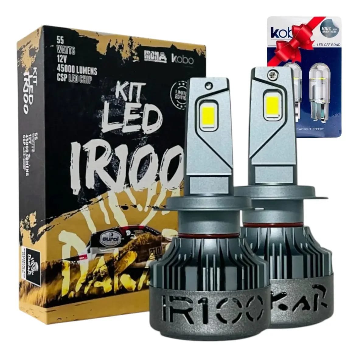 Led Cree Iron Kobo New-irx Dakar Ir100 Chip Csp Canbus 55w