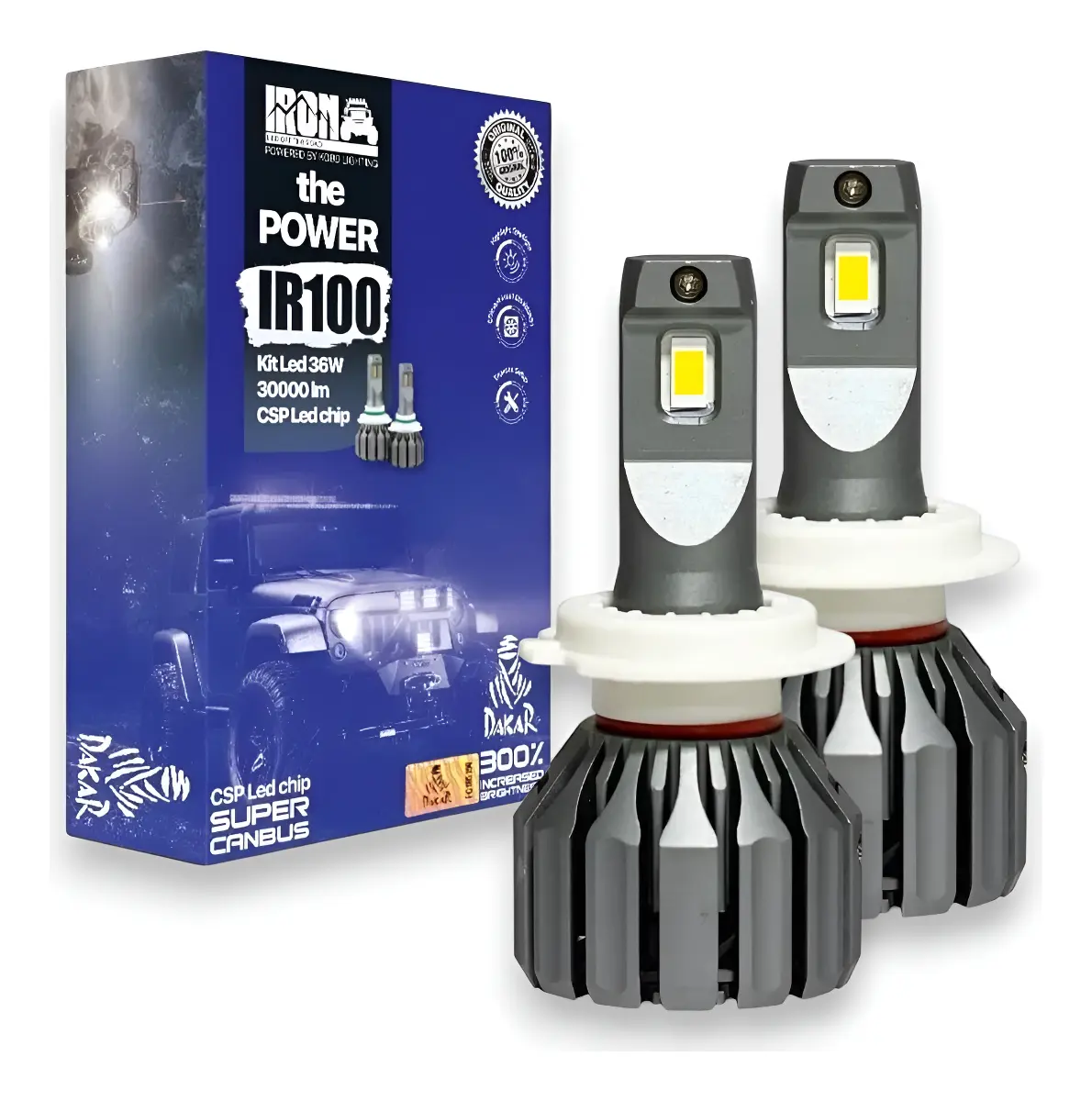 Led Cree Ir100 H7 Peugeot Citroen 207 208 301 307 308 408 C3 H7 Blanco Extremo