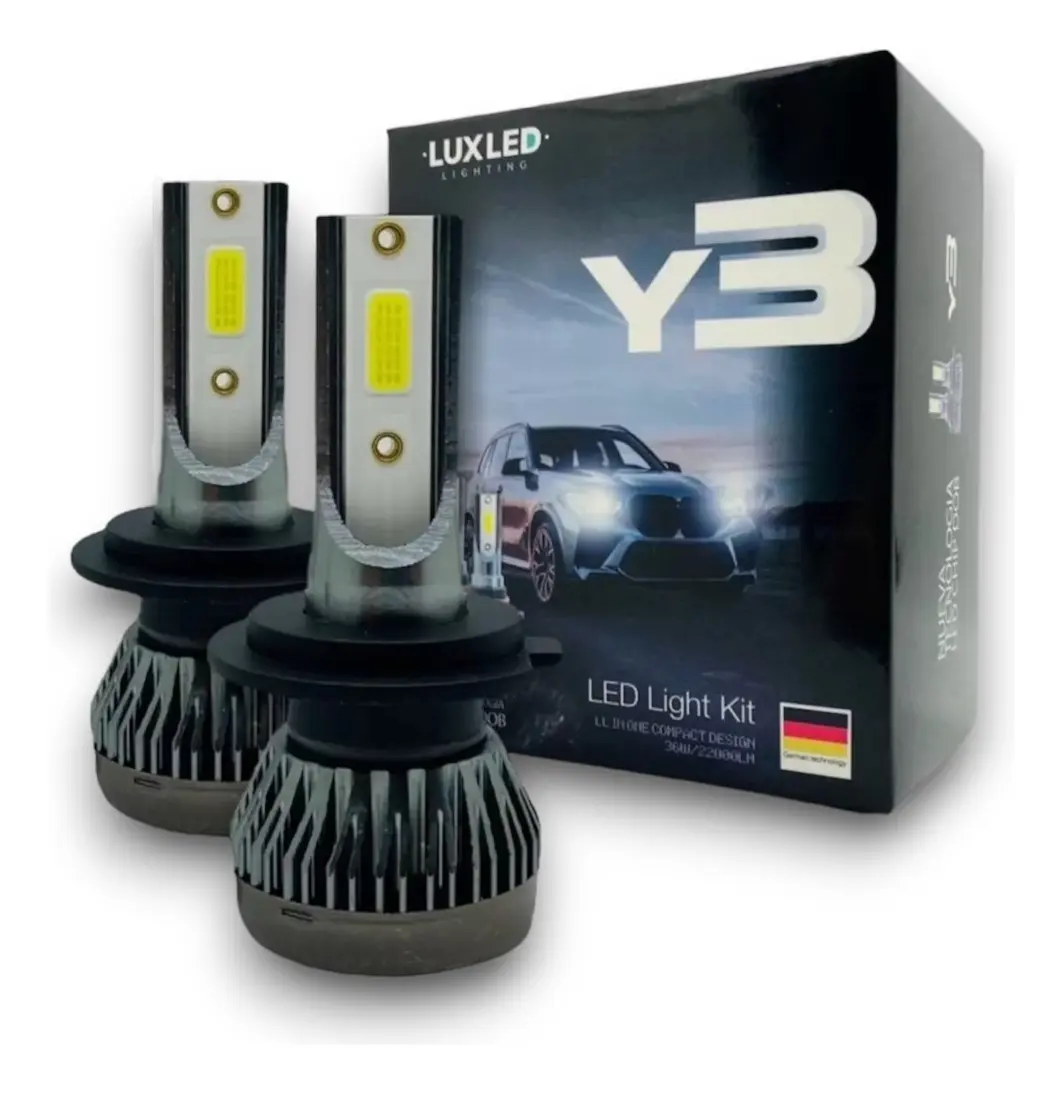 Lámpara Led Lux Led Y3 12v 6500k 22000 Lm Chip Dob