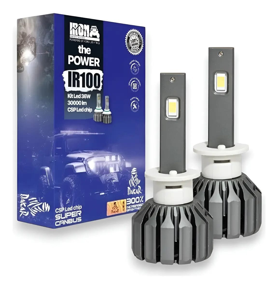 Led Cree Premium Ir100 H1 Luz Baja Faro Lupa Renault Captur H1 Blanco Extremo