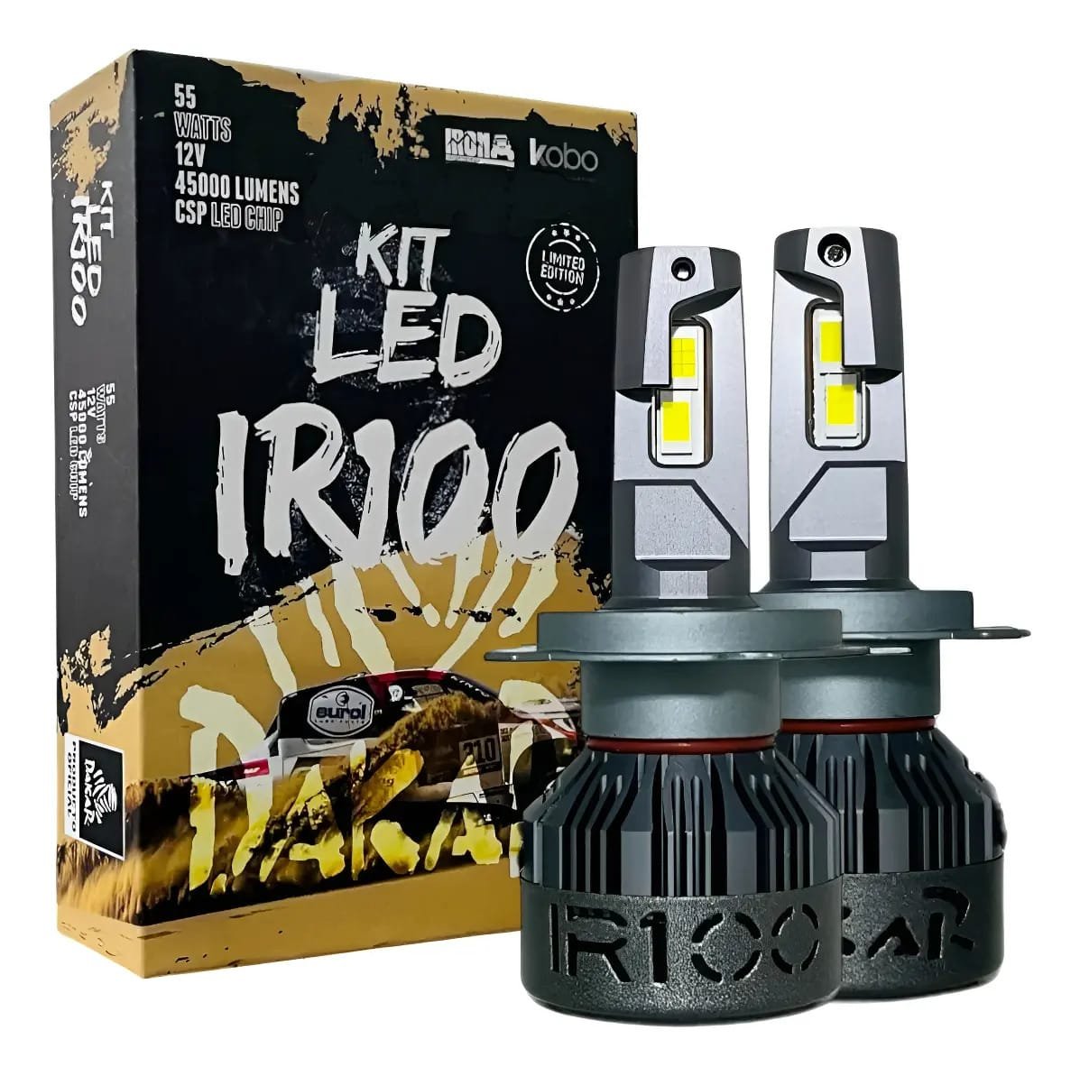 Led Cree New Ir100 55w H4 Toyota Hilux Etios Vw Gol Trend Up H4 Blanco Frío